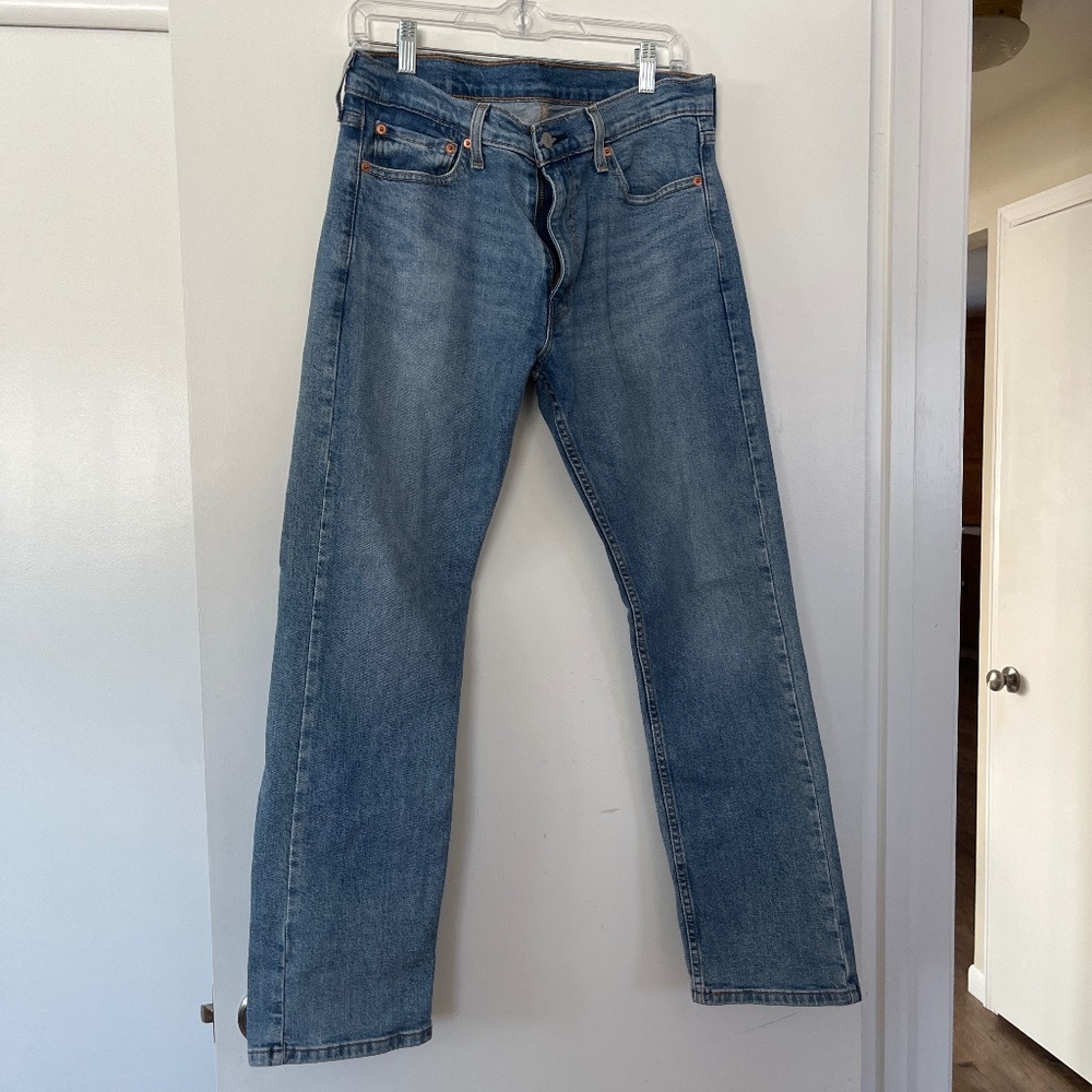 Levi Strauss 513 jeans, straight leg, W32, L30